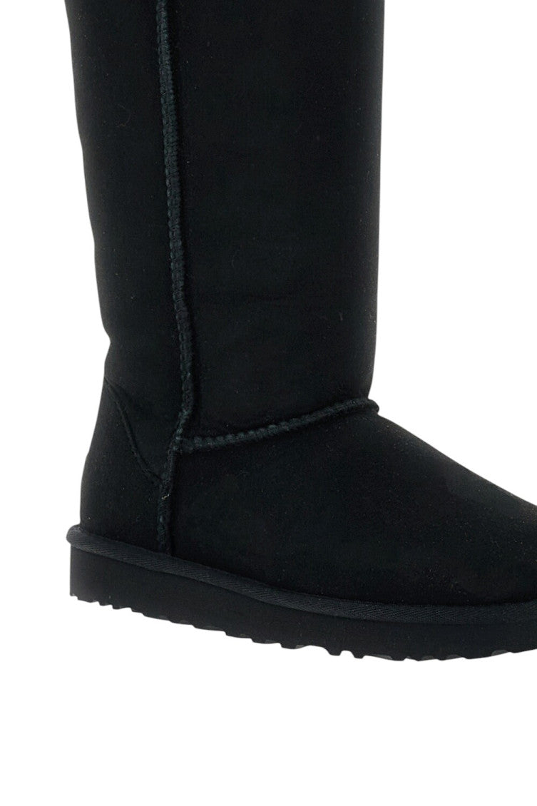 Black High Twinface Boots 4