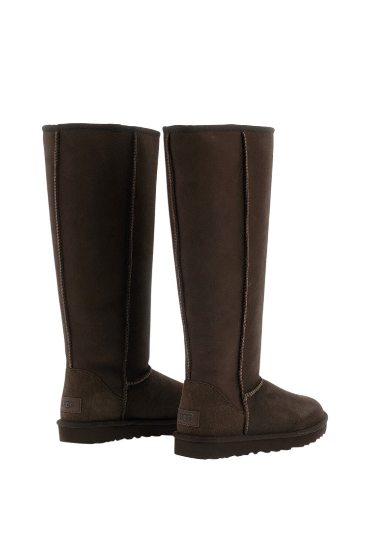Dark Brown Classic Tall Boots 3