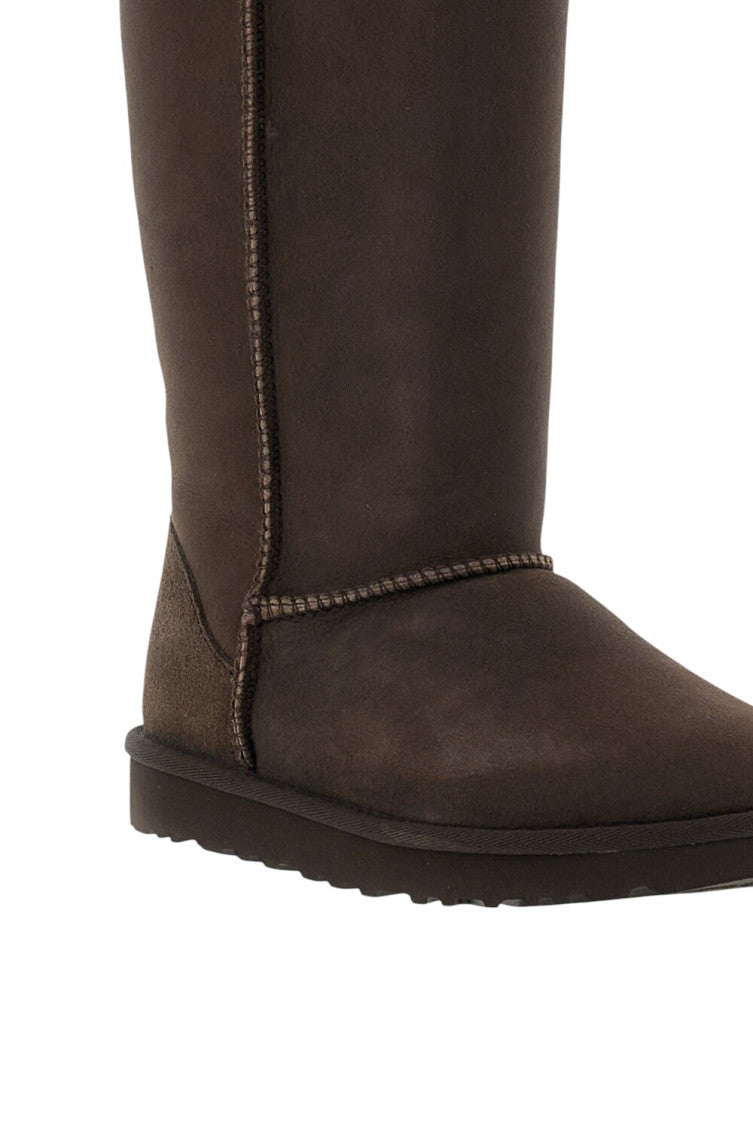 Dark Brown Classic Tall Boots 4