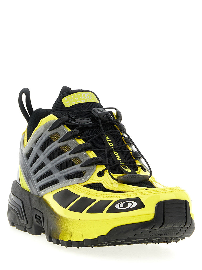 Yellow Logo Sneakers 2