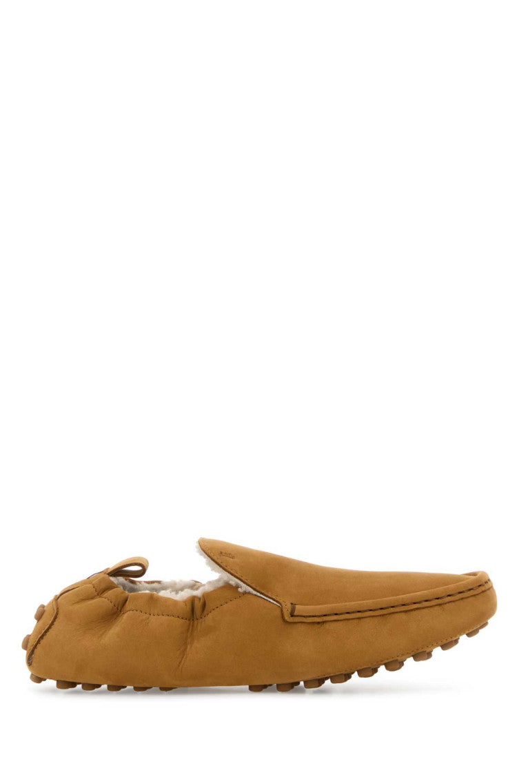 Natural Suede Loafers 1
