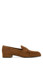 Brown Suede Loafers 1