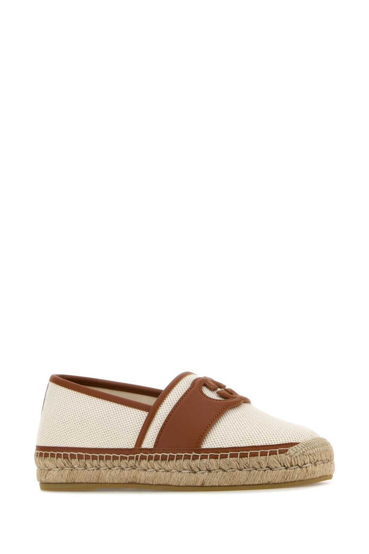 Ivory Canvas Espadrilles 2