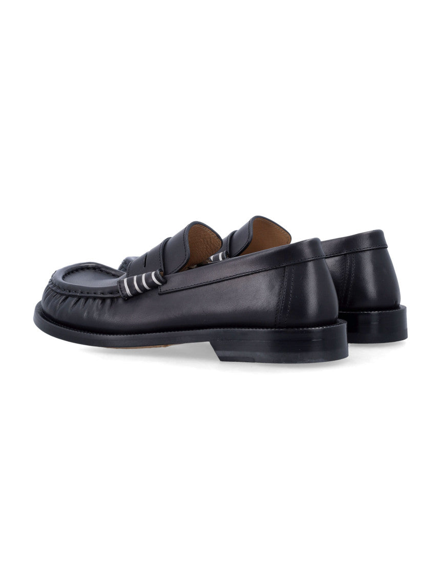 Black Leather Loafers 3