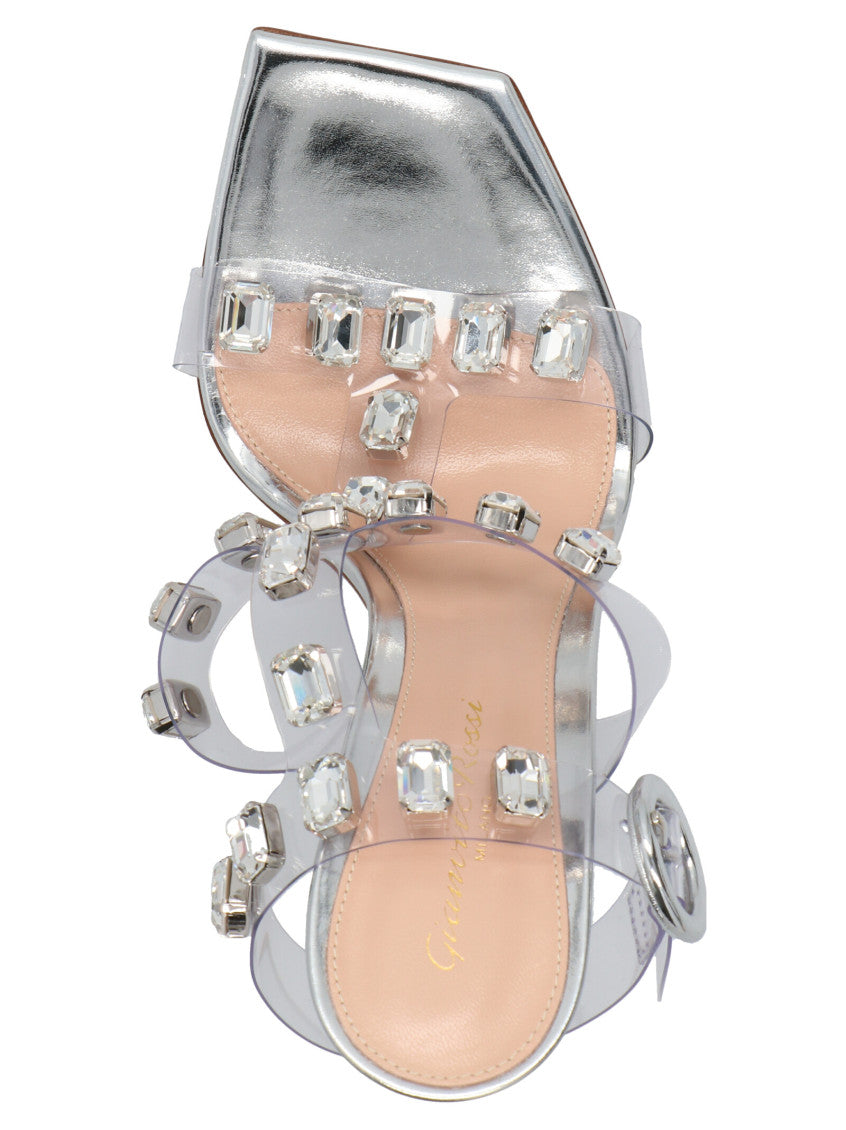 Silver Glass Heels 3