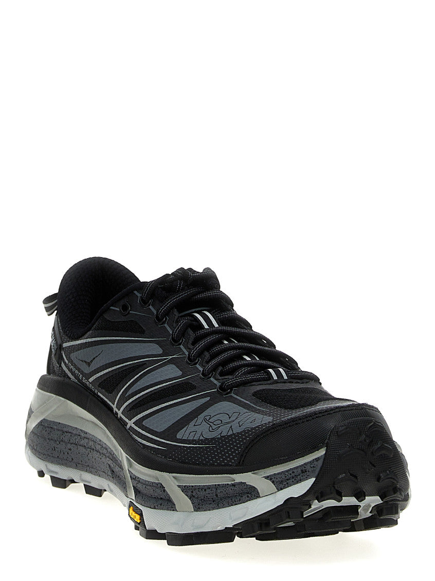 Black Lace Up Sneakers 2