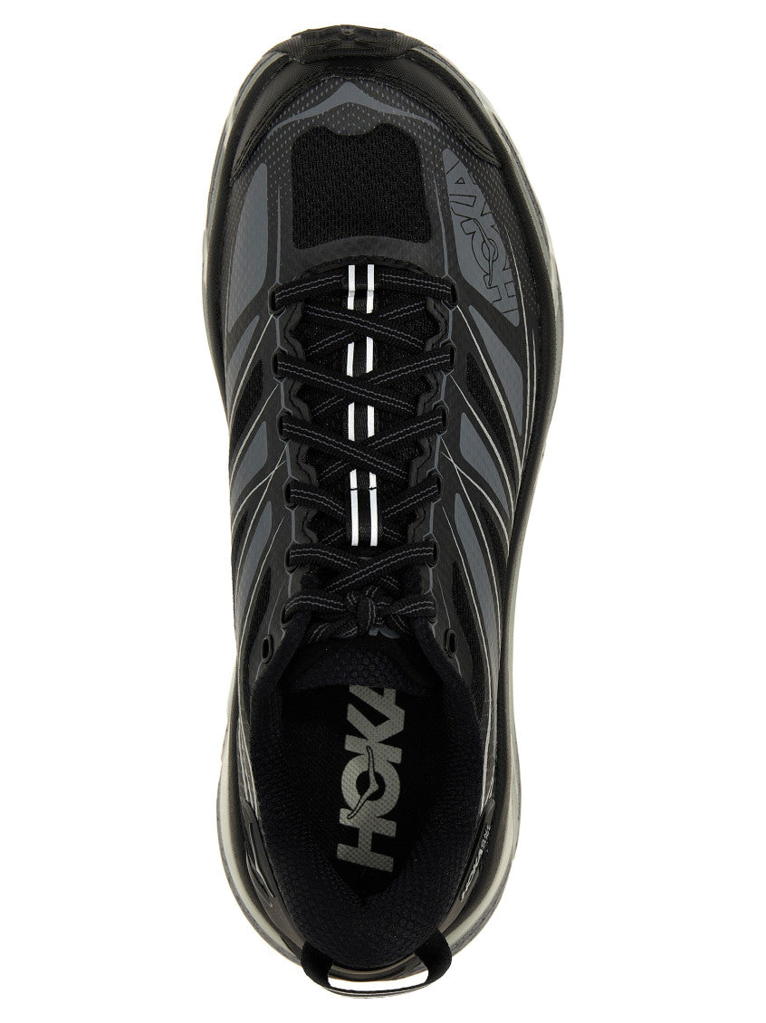 Black Lace Up Sneakers 4
