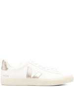 White Logo Sneakers 1