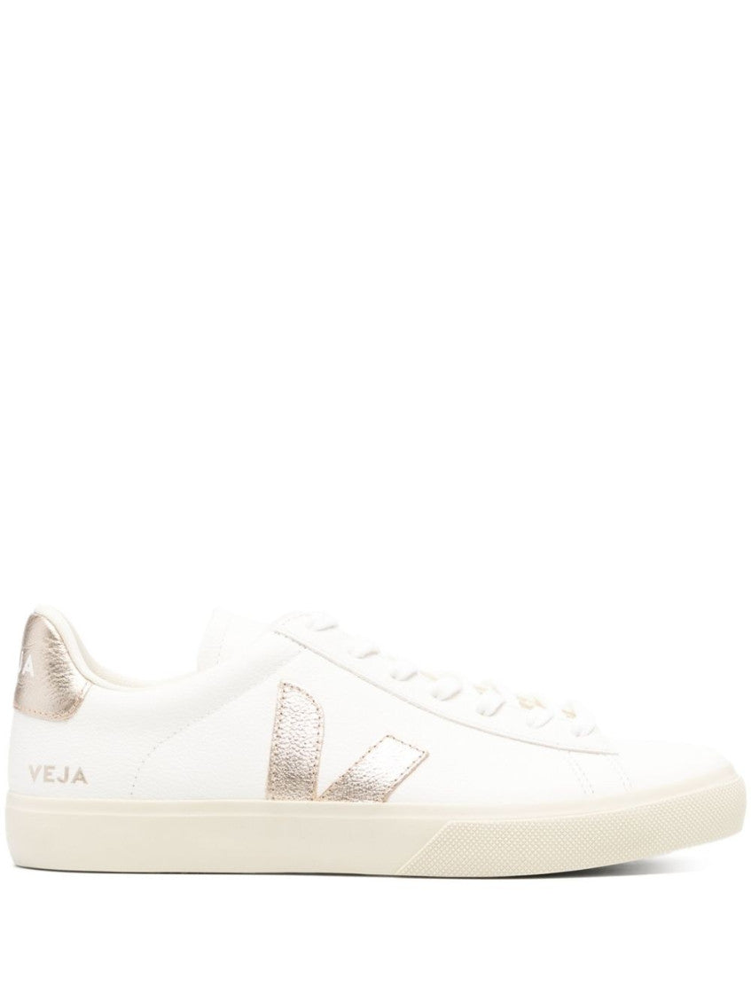 White Logo Sneakers 2