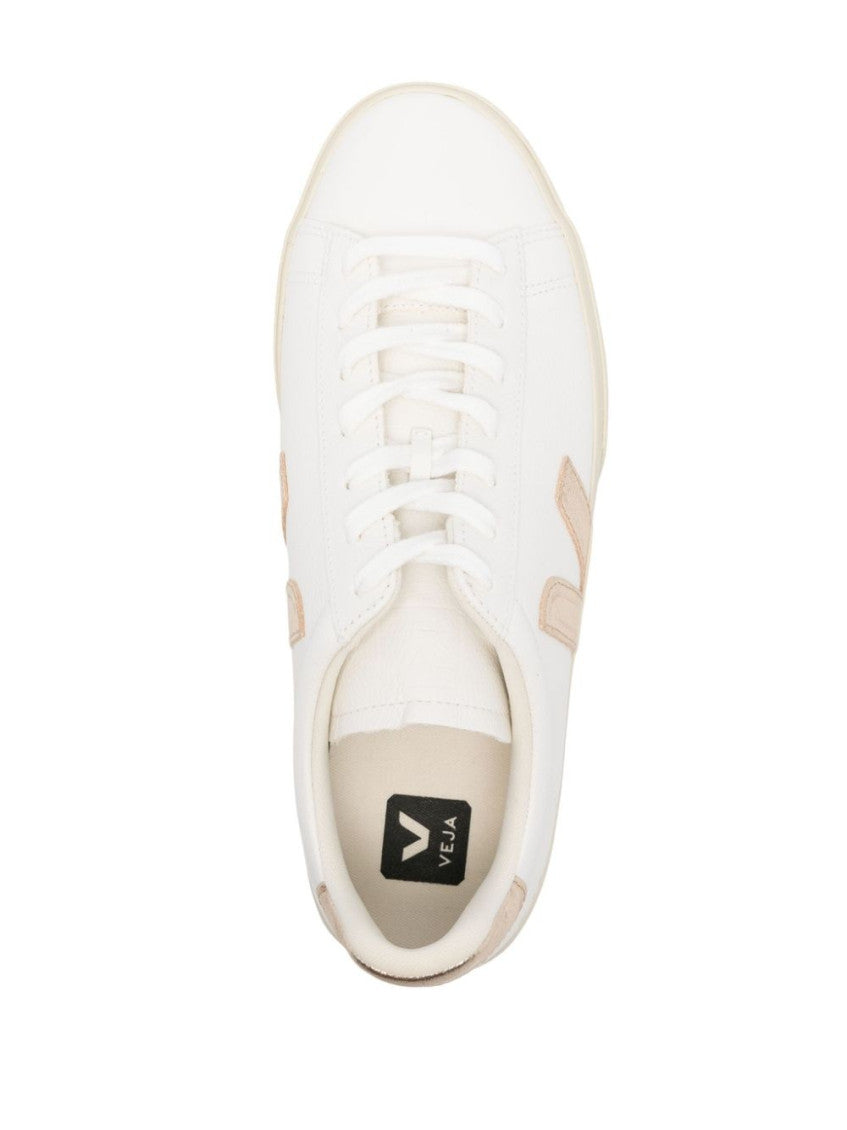 White Logo Sneakers 4
