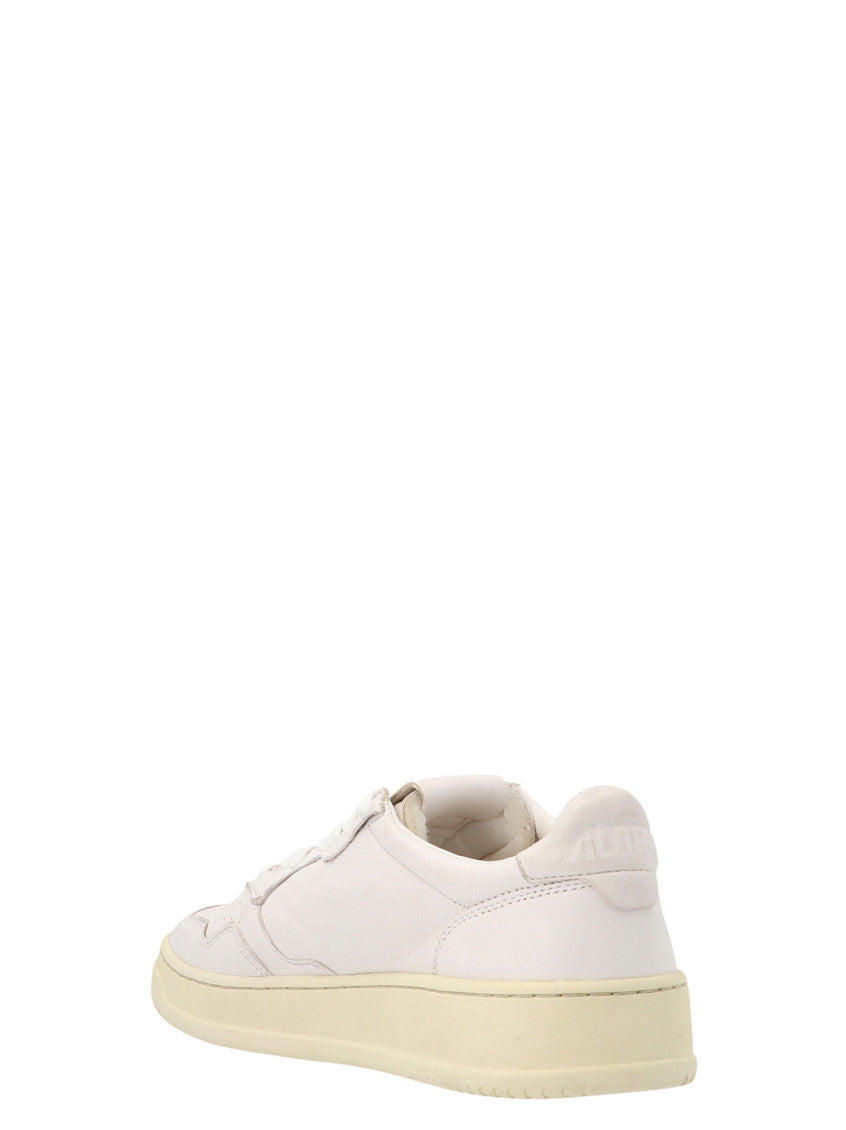 White Lace Up Sneakers 2