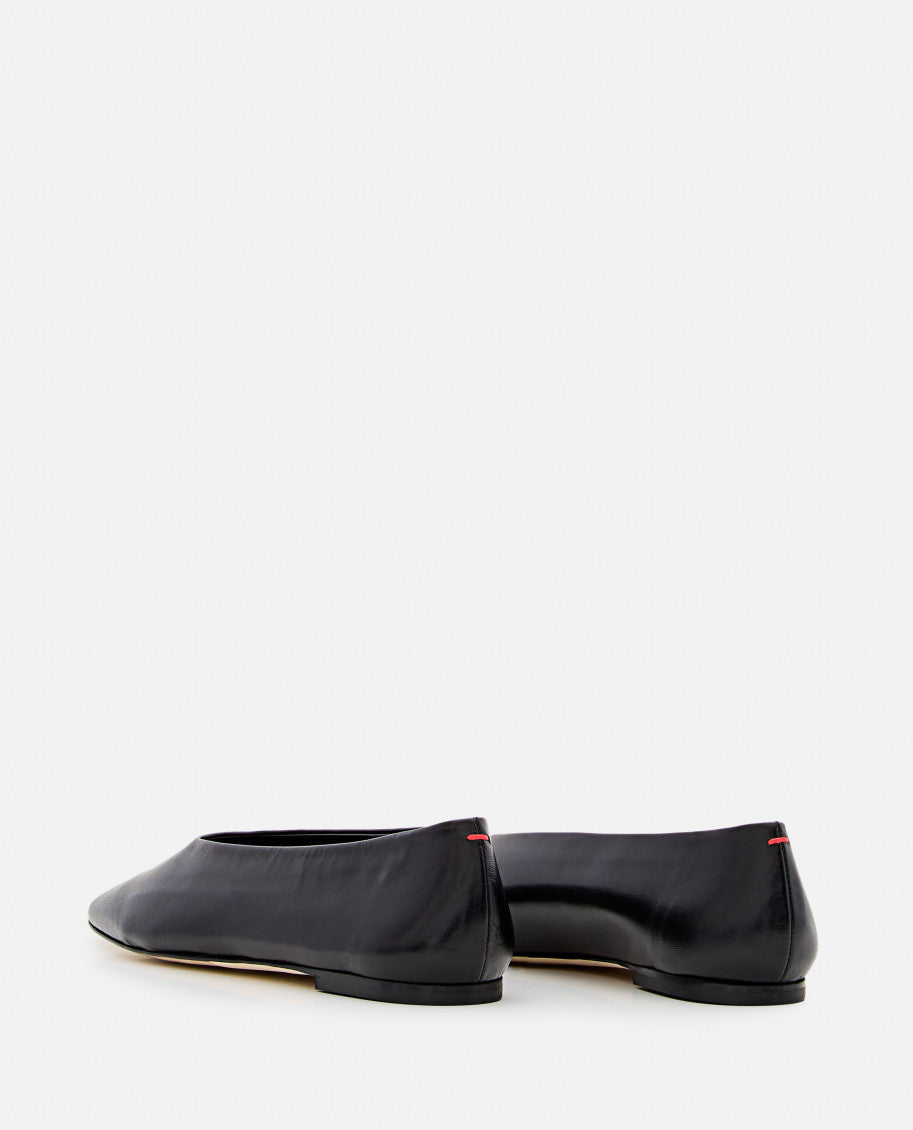 Black Slip On Ballet Flats 3