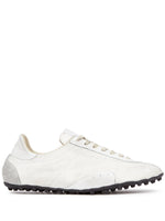 White Lace Up Sneakers 1