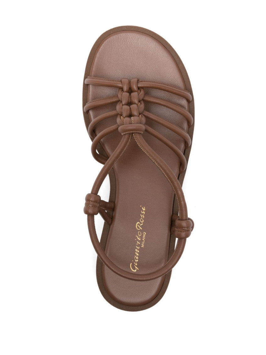 Brown Leather Sandals 3
