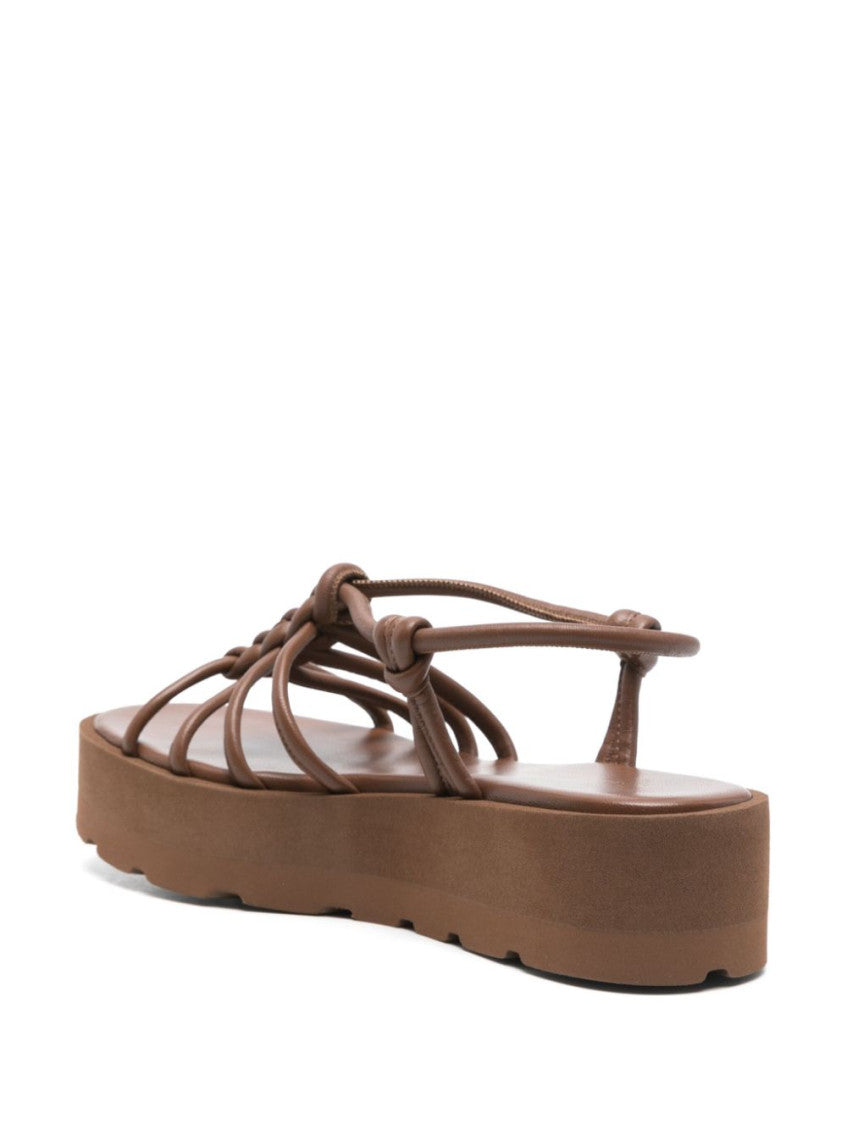 Brown Leather Sandals 4