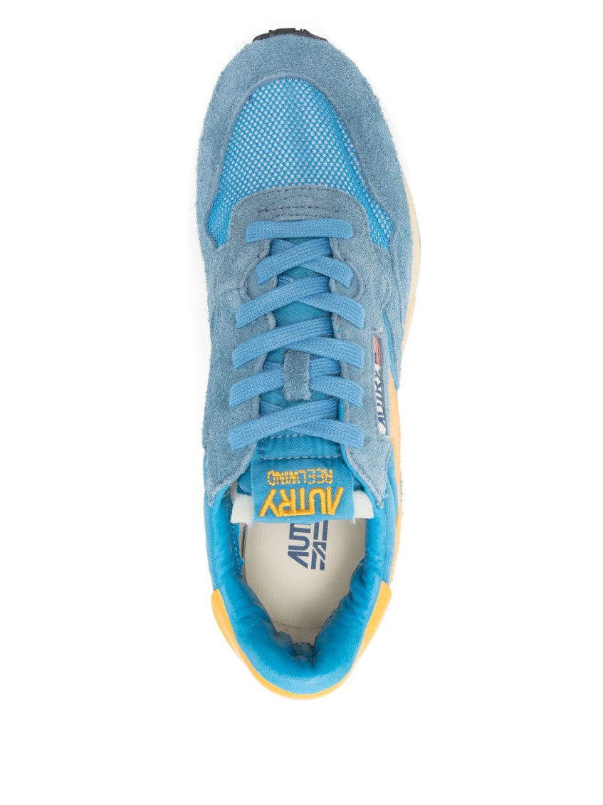 Blue Logo Sneakers 3