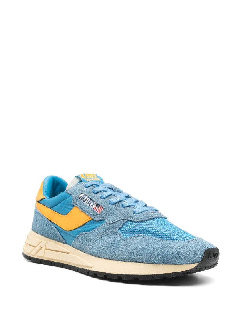 Blue Logo Sneakers 4