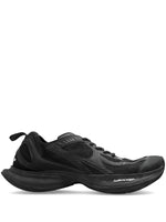 Black Lace Up Sneakers 1