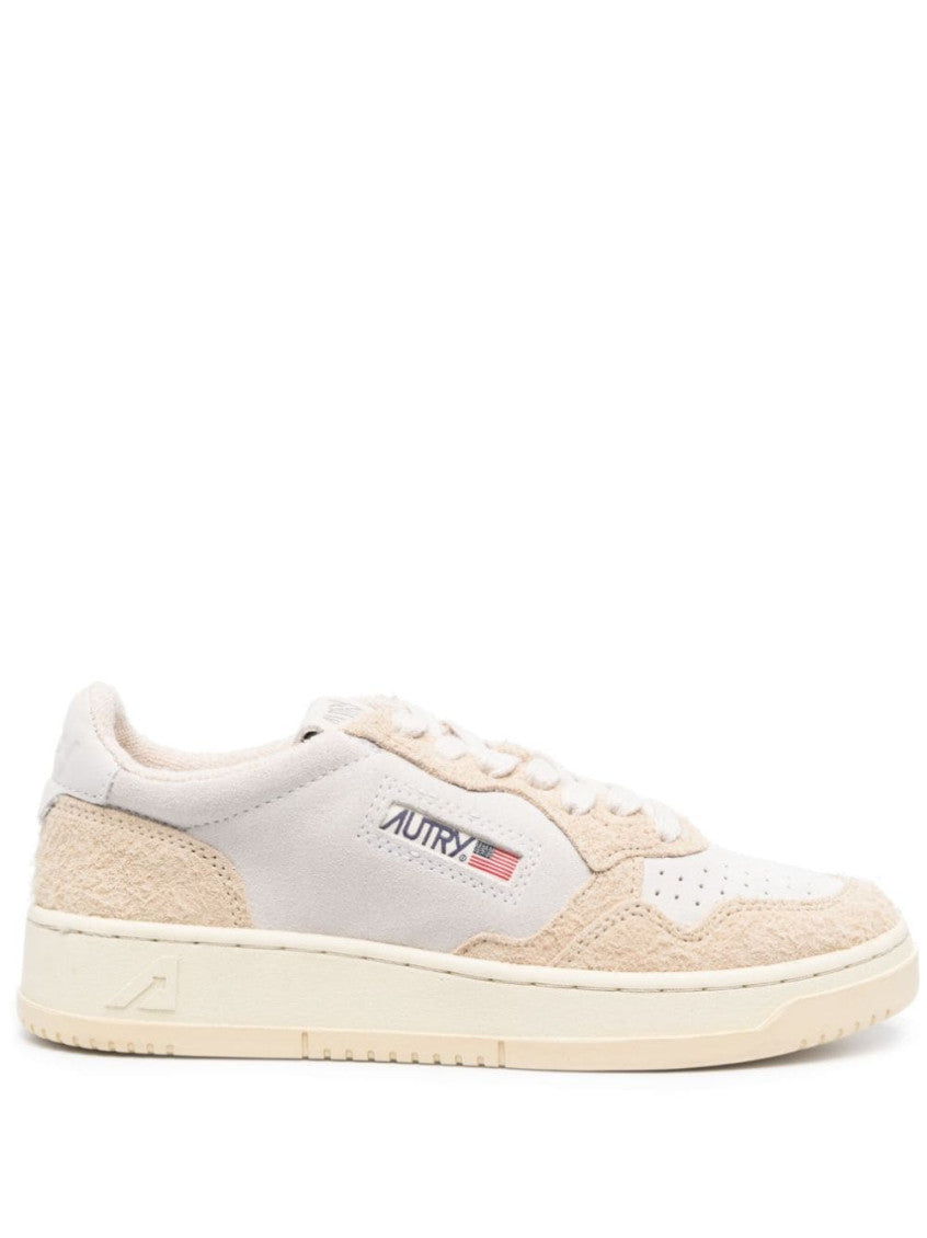 Beige Medalist Low Sneakers 1