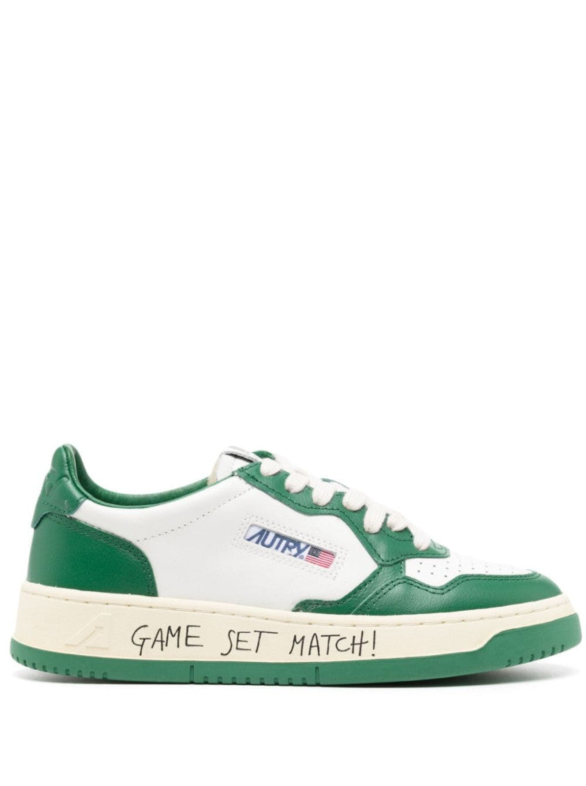 Green Medalist Low Sneakers 1