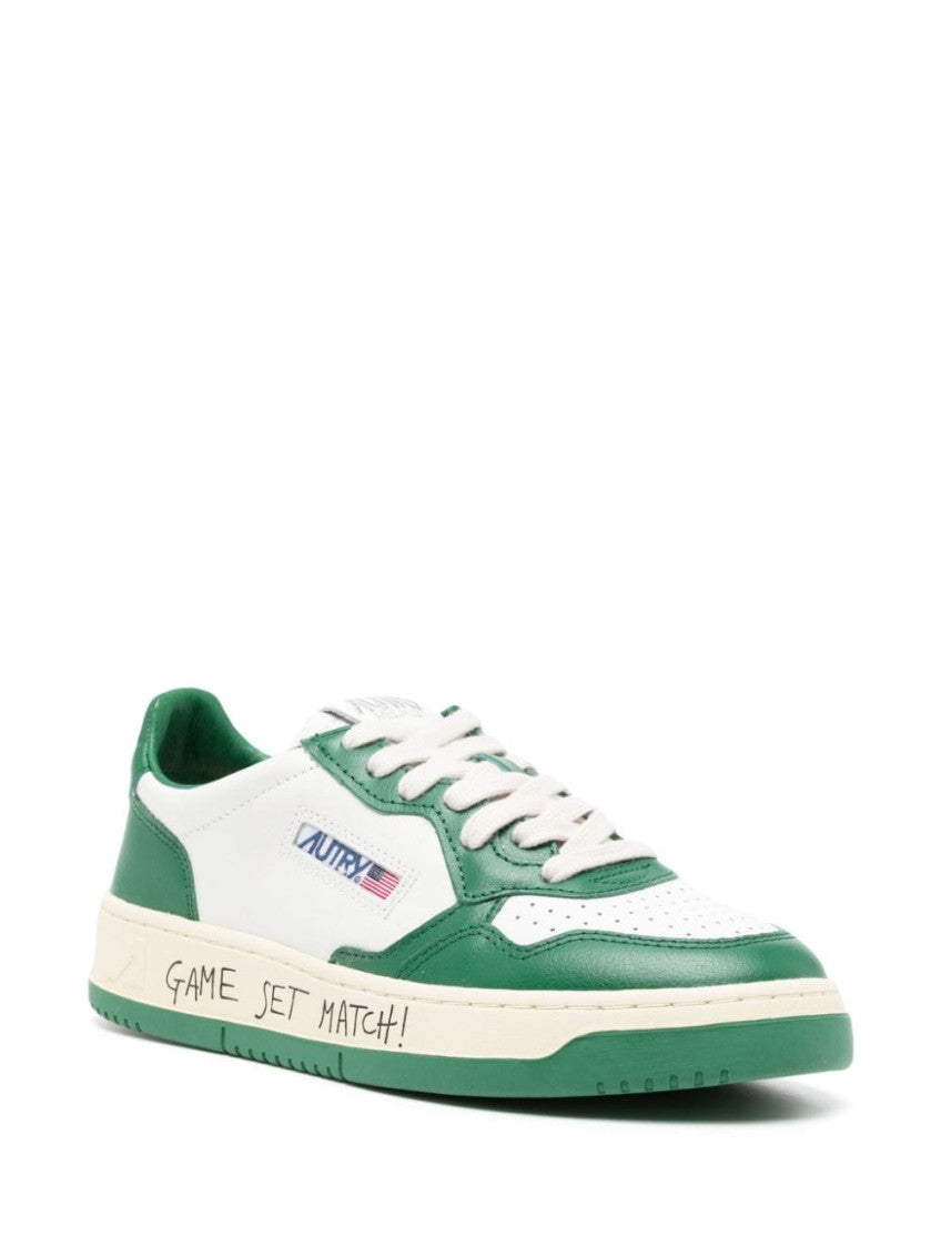 Green Medalist Low Sneakers 3