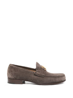 Grey Signature Slip-on Loafers 1