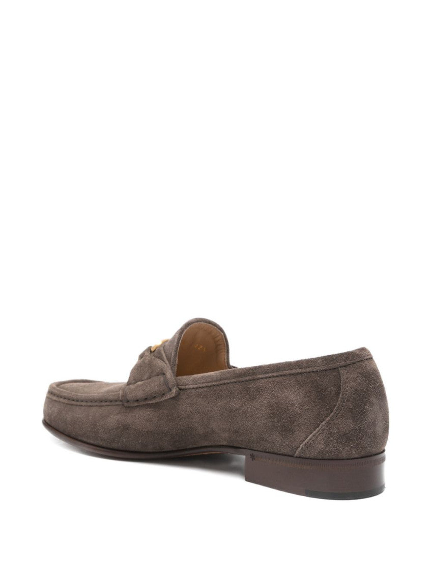 Grey Signature Slip-on Loafers 2