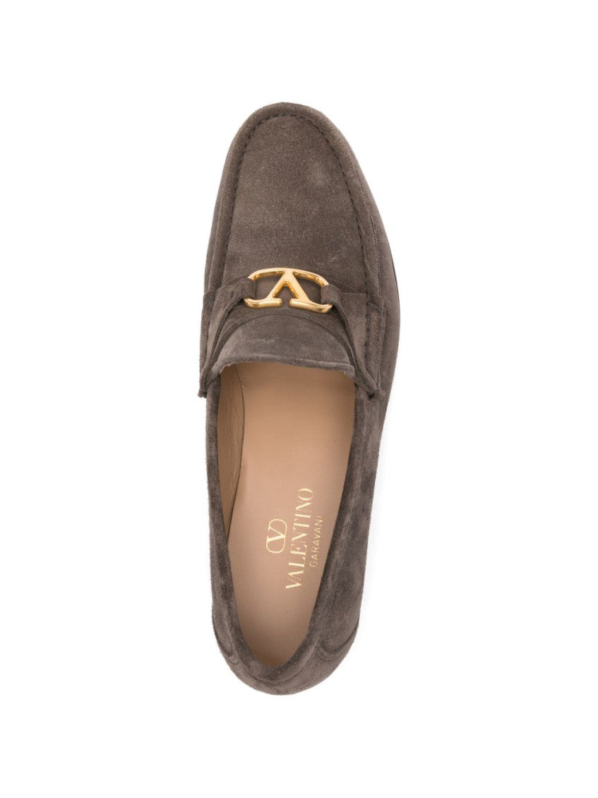 Grey Signature Slip-on Loafers 3