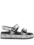 BlackWhite Kira Sandals 1