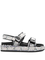 BlackWhite Kira Sandals 1