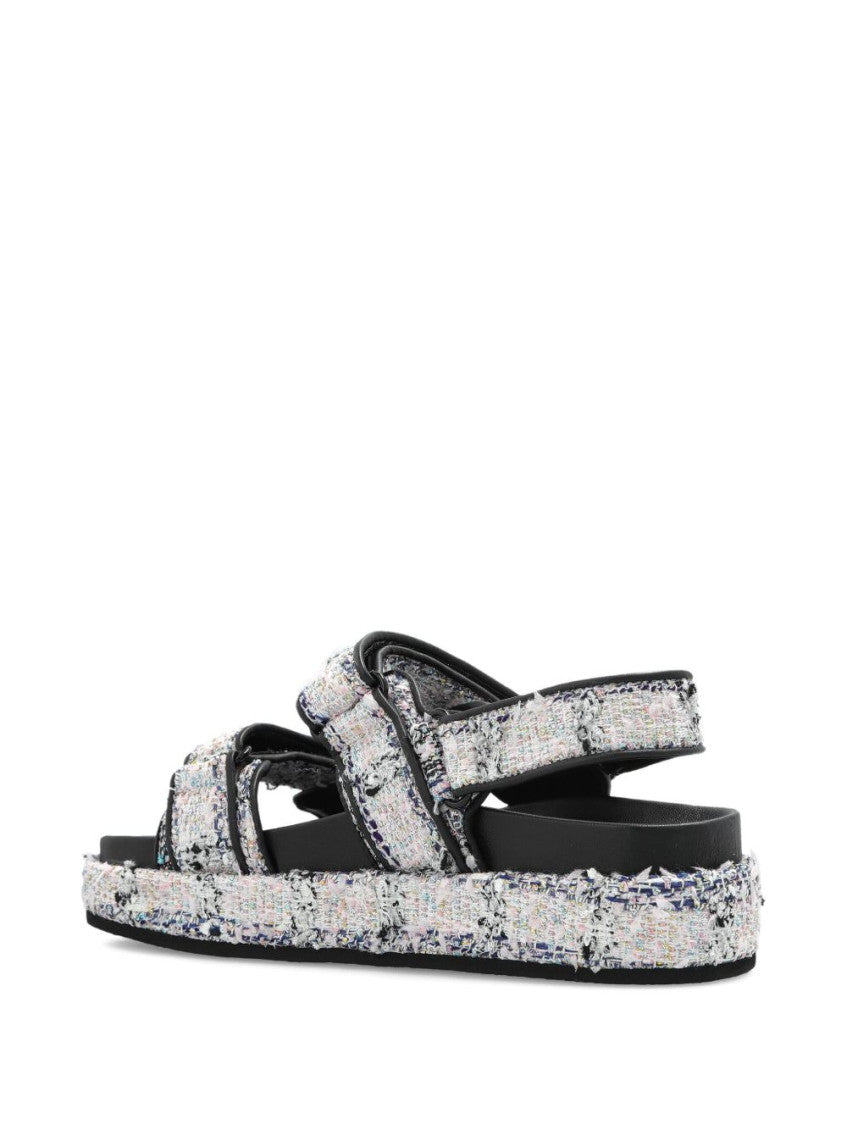 BlackWhite Kira Sandals 3