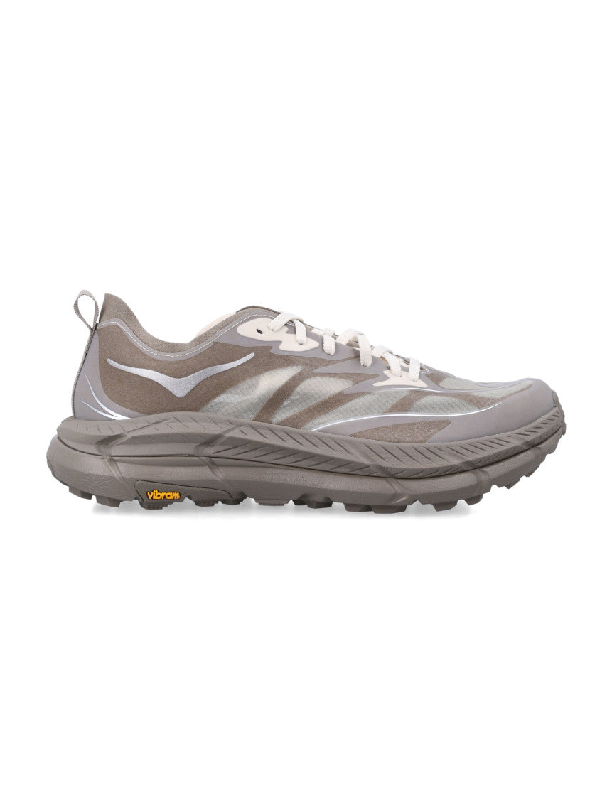 Beige Lace-up Sneakers 1