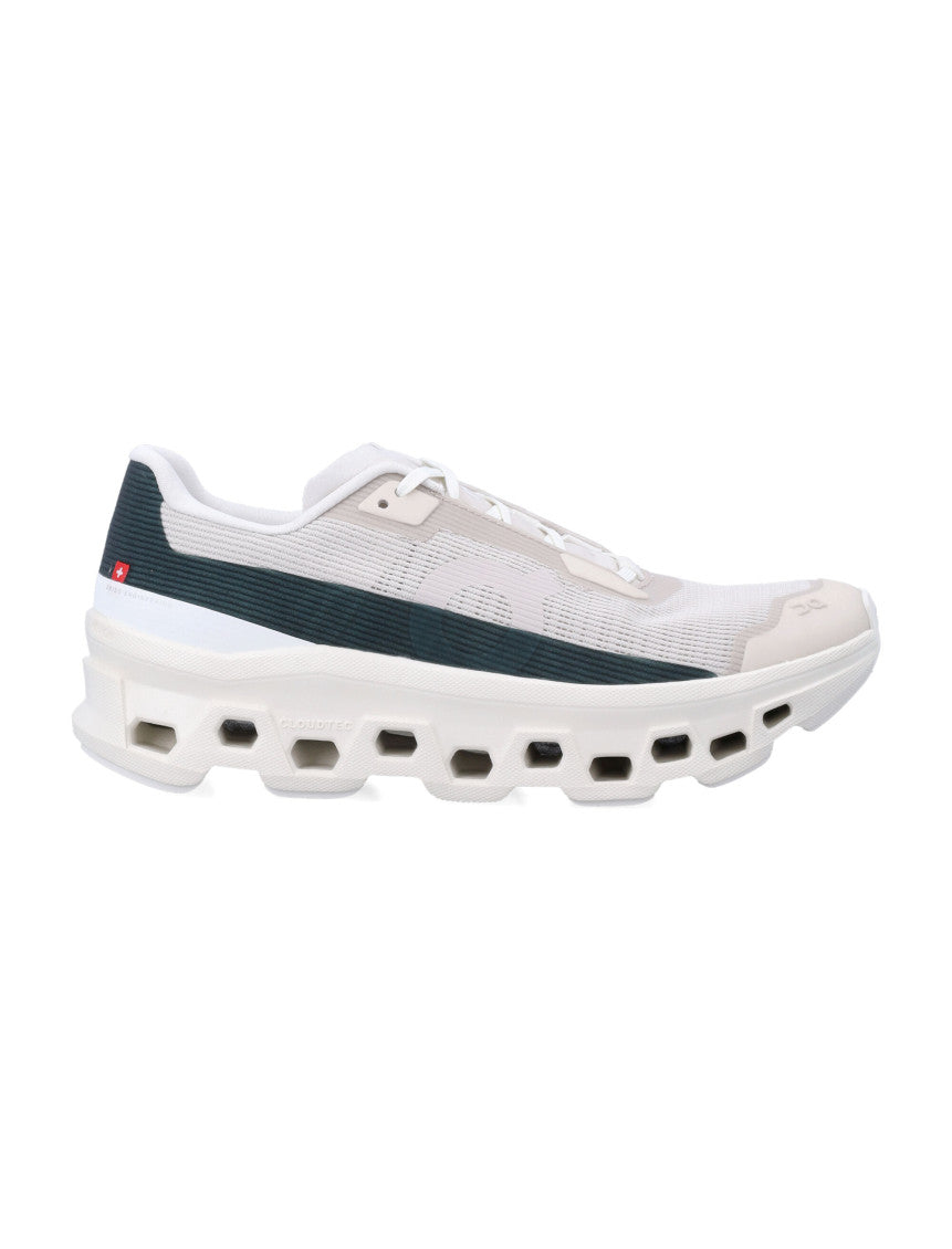 White Lace-up Sneakers 1