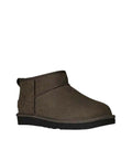 Brown Embossed Leather Boots 1