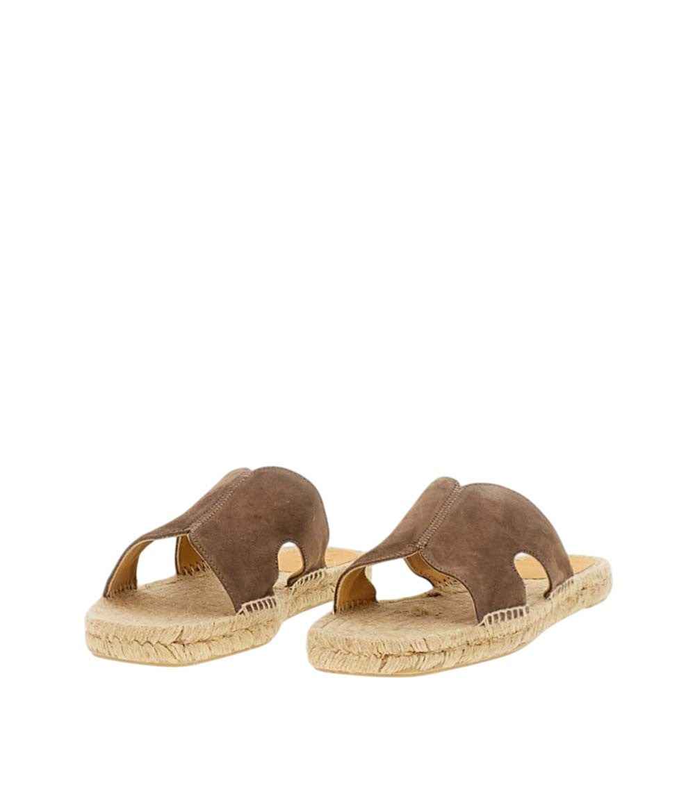 Brown Slip-on Sandals 2