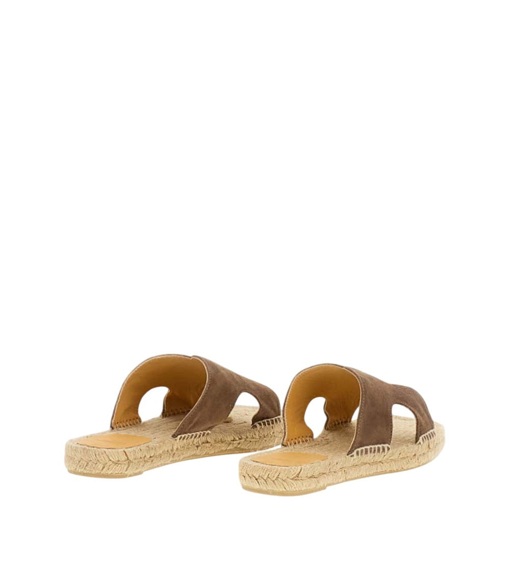 Brown Slip-on Sandals 3