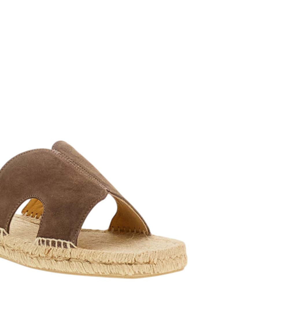 Brown Slip-on Sandals 4