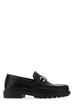 Black Leather Loafers 1