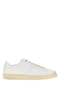 White Lace-up Sneakers 1
