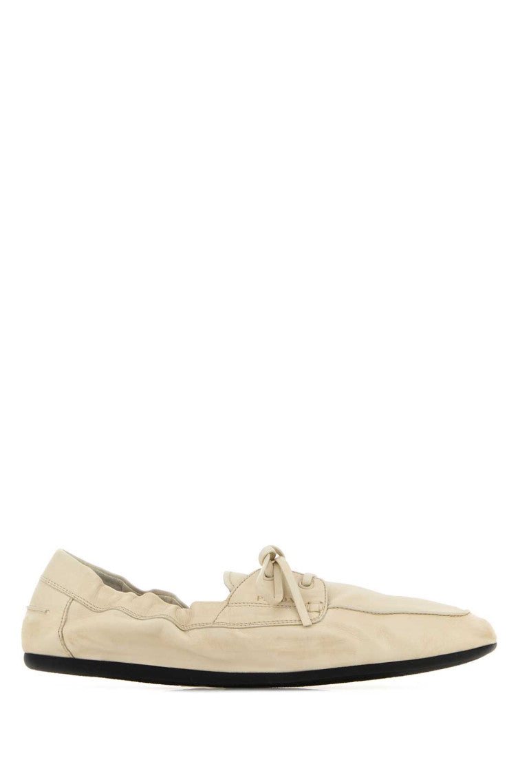 Natural Leather Loafers 1