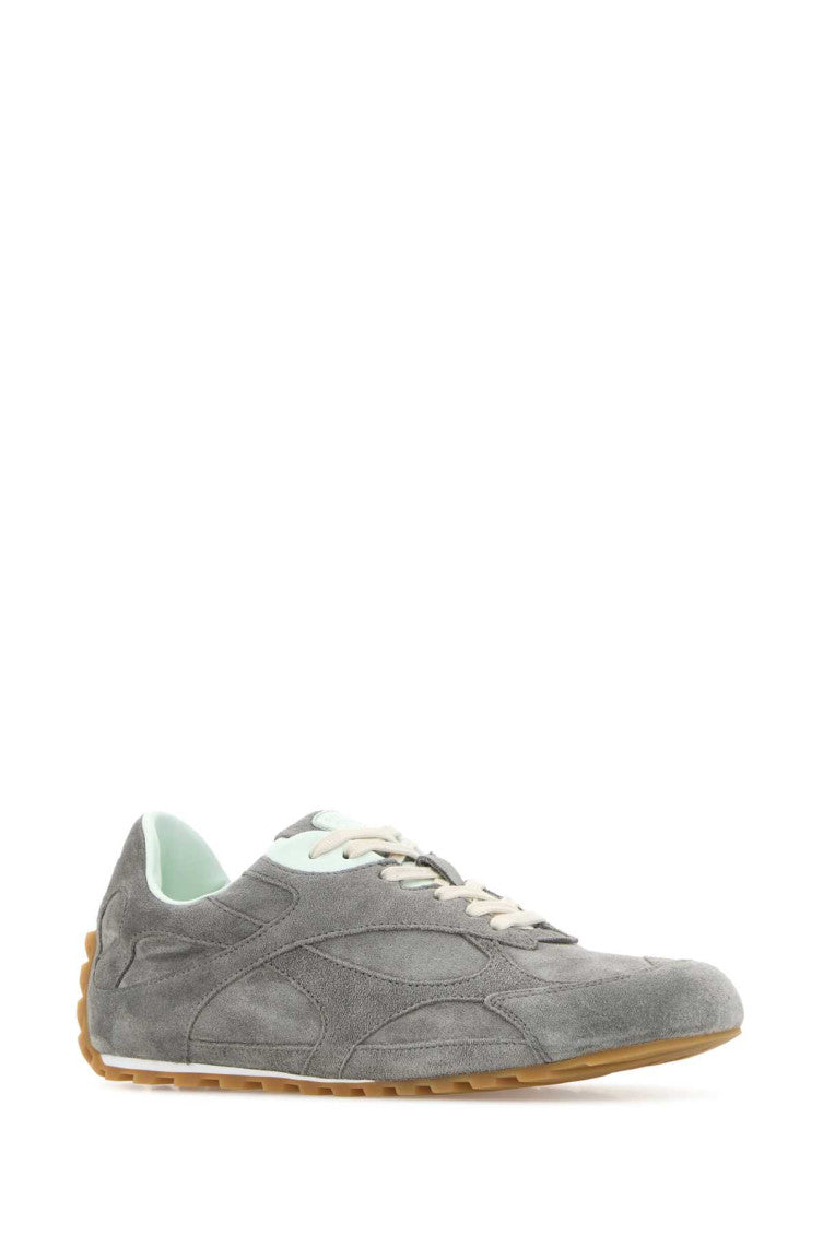 Grey Suede Orbit Sneakers 2