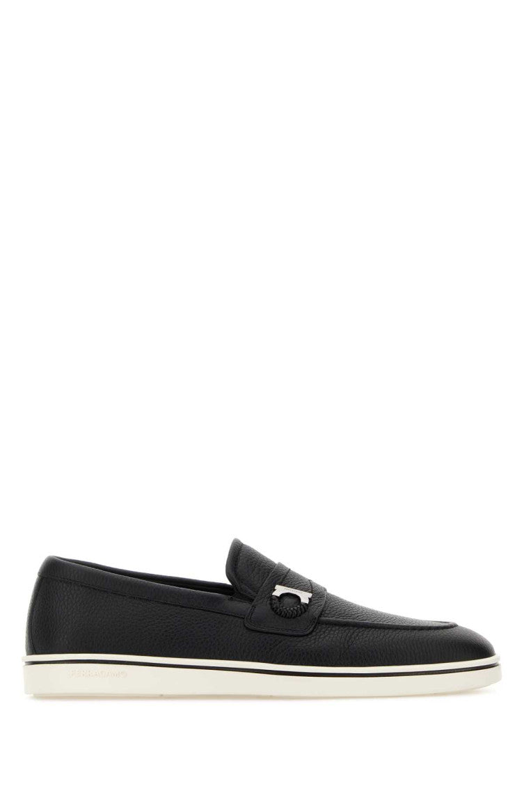 Black Slip-on Loafers 1