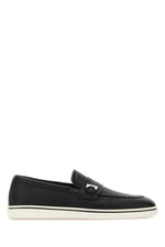 Black Slip-on Loafers 1