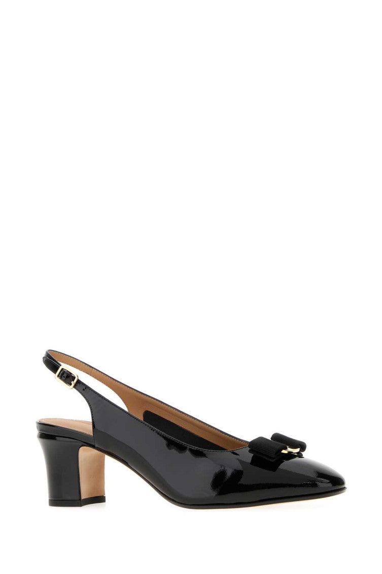 Black Slingback Heels 2
