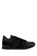 Black Rockrunner Camouflage Sneakers 1