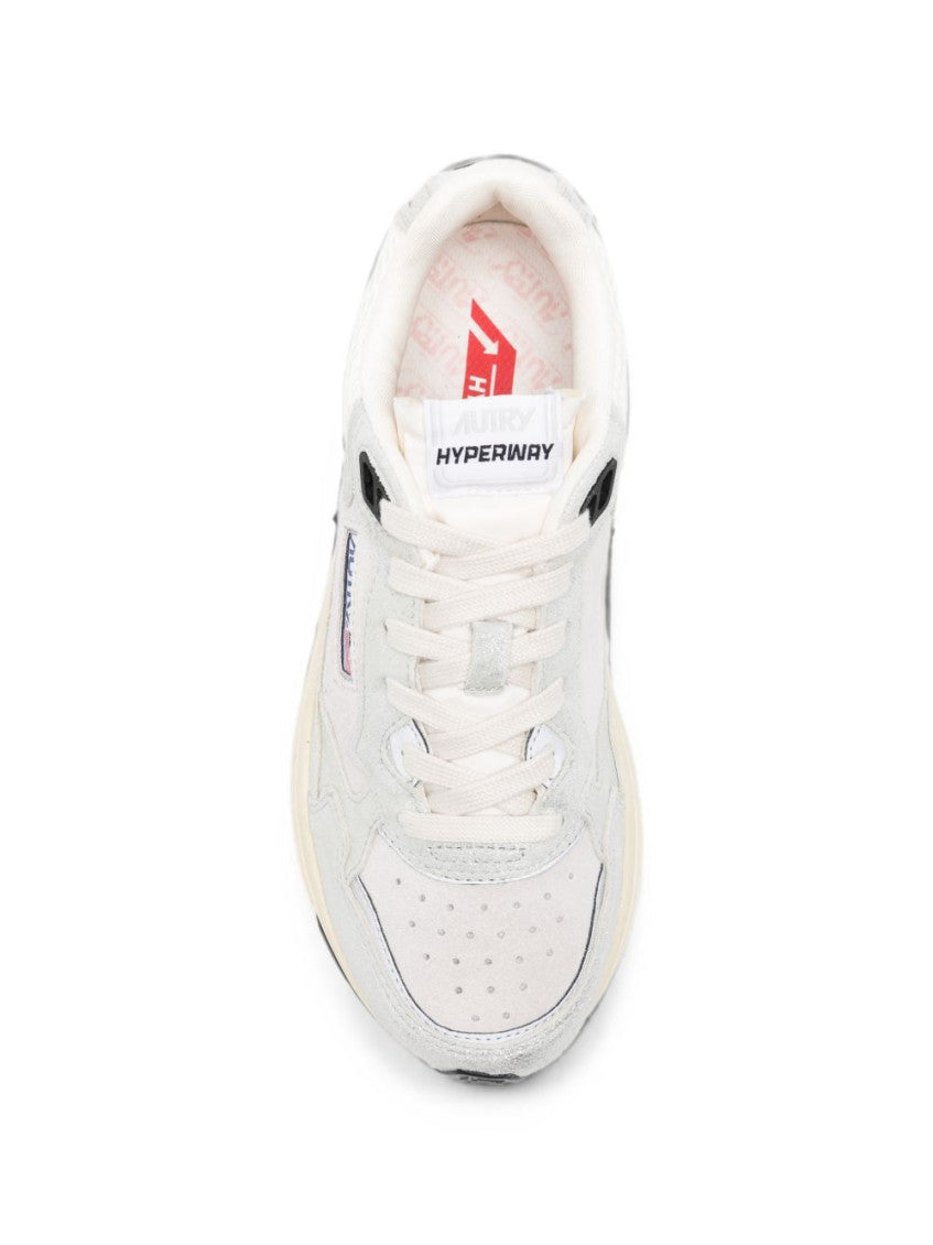 Grey Color Block Sneakers 3