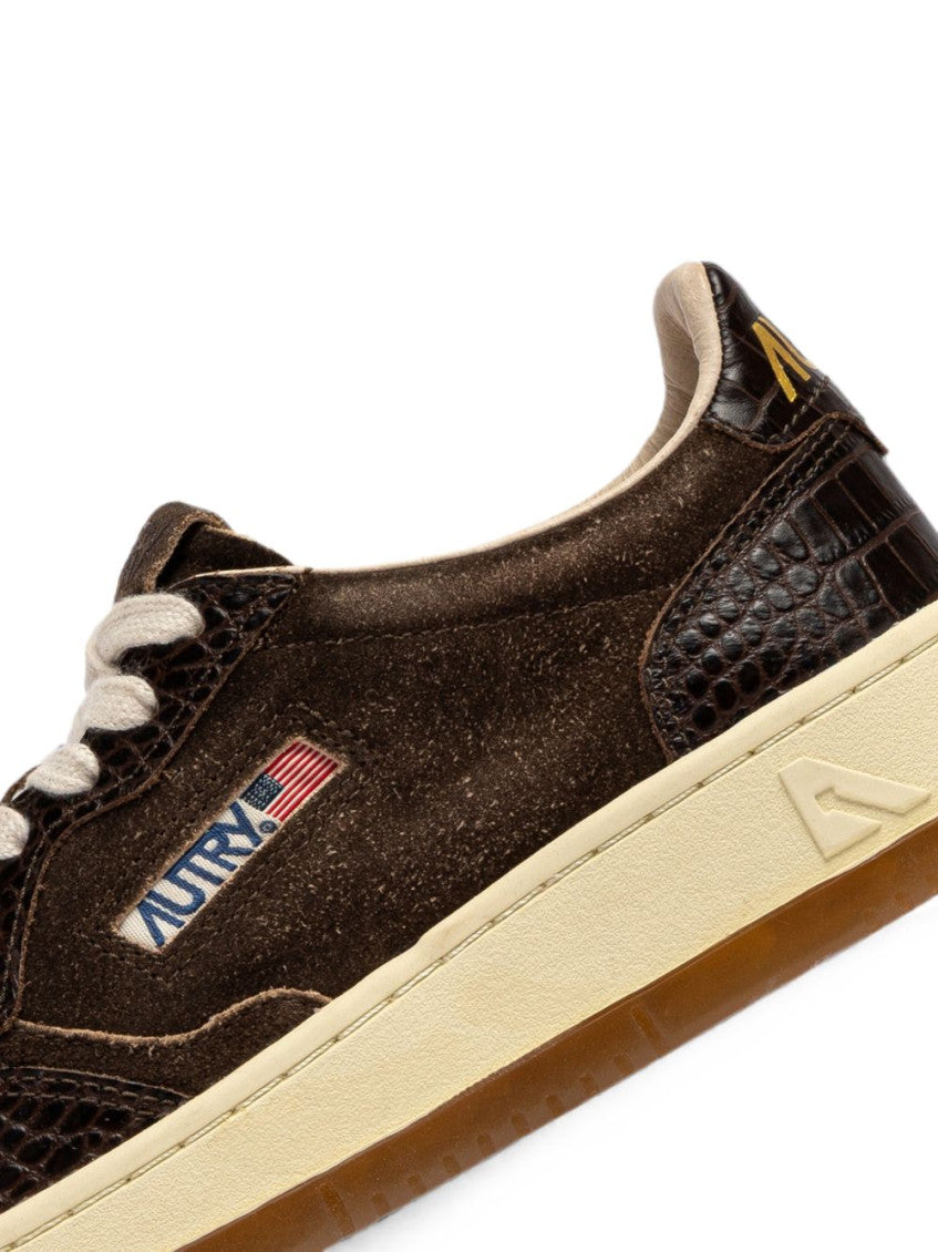 Brown Logo Sneakers 3