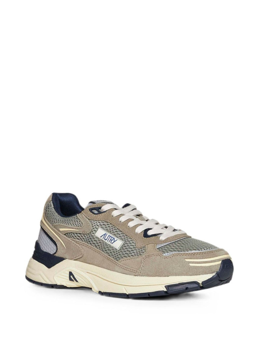 Beige Logo Sneakers 2