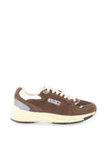 Brown Color Block Sneakers 1