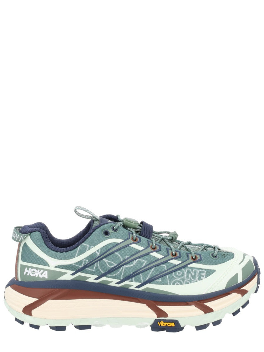 Green Graphic Sneakers 1